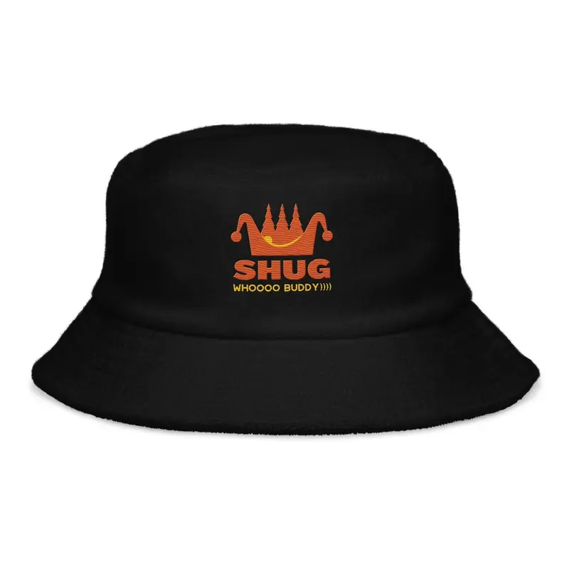 Shug Logo Embroidered Bucket Hat